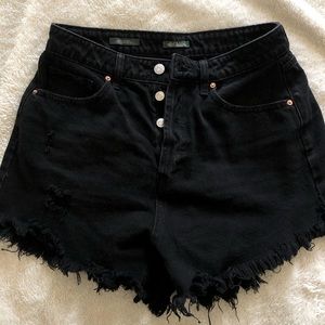 Wild Fable Highest Rise Black Shorts